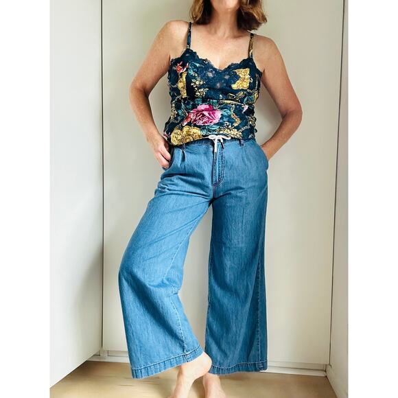 VTG 90s Victoria’s Secret Chemise Slip Dress Floral Satin Size M Sexy Lingerie - Picture 6 of 6